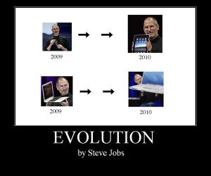 Evolution by Steve Jobs 