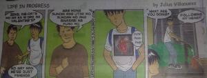 Warning: Corny!
crappykid:
 Nakakaaliw naman pala mga comics na Tagalog.