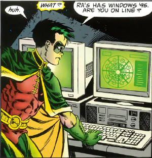 Batman’s enemies use only the most modern software