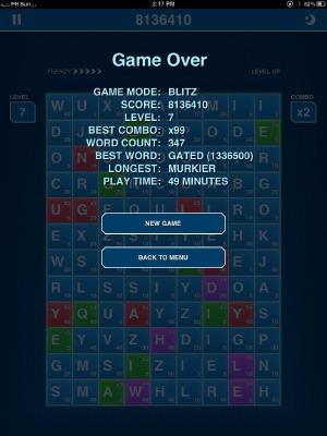 I’ve been playing this new iPad word game spelldash, and I’m currently #1 on the leaderboards. Can you beat me? Lol #fb http://i.imgur.com/MqjB0.jpg