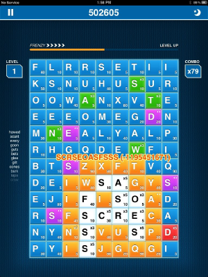 I’ve been playing this new iPad word game spelldash, and I’m currently #1 on the leaderboards. Can you beat me? Lol #fb http://i.imgur.com/MqjB0.jpg