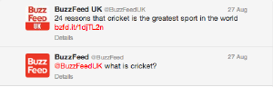 ellievhall:
The sass between @BuzzFeed and @BuzzFeedUK on Twitter is my favorite thing. 