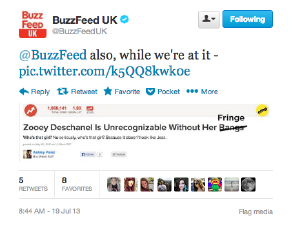 ellievhall:
The sass between @BuzzFeed and @BuzzFeedUK on Twitter is my favorite thing. 