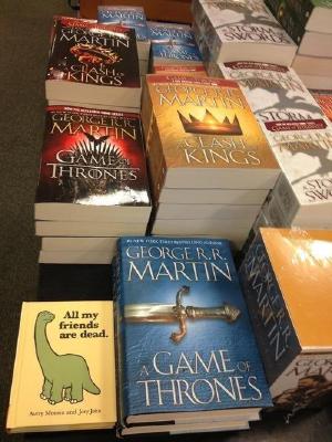 Well played bookstore, well played. #asoiaf