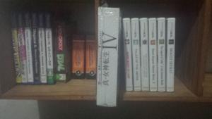 Vita/3ds games were the first to go back on the shelves. (This is the last post about my shelf cleaning, I promise :p)