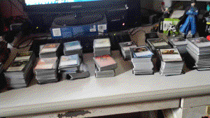 Sorting cards today!