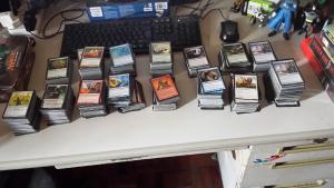 Sorting cards today!