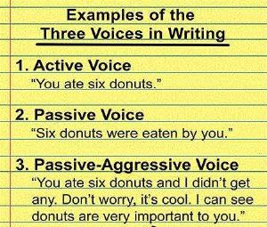 The passive-aggressive voice. via @Mededitor