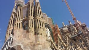 Sagrada Familia -- Under Construction