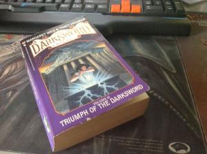 2016 Book #5: Triumph of the Darksword. I read the first two books of this trilogy back in high school, and I recently decided to get a used copy from Amazon (special thanks to the courier, you know who you are). I was pleasantly surprised that I was able to dive into the third book without having to re-read the first two, with a general recollection of the events from the first book still intact.