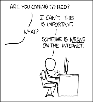 This problem is becoming increasingly more common: https://imgs.xkcd.com/comics/duty_calls.png