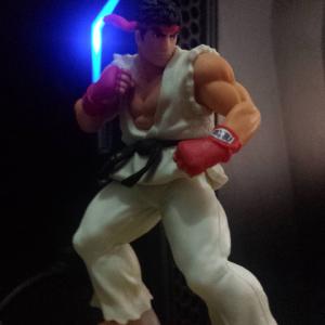 This Ryu amiibo is surprisingly detailed