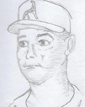 Harry Taylor, pitcher for the Kansas City A’s from 1957 to 1961 #sketchdaily
This was prompted by an r/sketchdaily post where you had to draw something from randomw wikipedia articles:
 My 3 articles were https://en.wikipedia.org/wiki/2-hydroxymuconate-semialdehyde_hydrolase, https://en.wikipedia.org/wiki/New_Hance_Trail and https://en.wikipedia.org/wiki/Harry_Taylor_(1957_pitcher)
I managed to find an image reference for Harry Taylor from this site: http://www.kansascitybaseballhistoricalsociety.com/we%20remember.html
Here’s the sketch: (It doesn’t look a lot like him though =/)
 