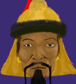 Genghis Khan. #procreate
More Procreate. Having colors is nice, but it takes up way more time than a pencil sketch does, which is way more time than I want to spend on a sketchdaily, so I didn’t bother finishing and cleaning up this. I probably won’t do this procreate thing too often
Edit: Actually, if there’s anyone else here who uses the Procreate app on iPad, I’d appreciate some advice: Is there a way in the app to get the exact color I used at another part of the image?