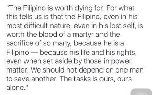 Remembering Ninoy Aquino today. “The Filipino is worth dying for.” #NinoyDiKaNagIisa