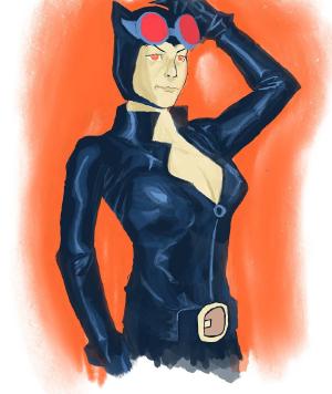 Catwoman #sketchdaily