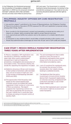 An excerpt from a study about sim card registration (http://www.gsma.com/publicpolicy/wp-content/uploads/2013/11/GSMA_White-Paper_Mandatory-Registration-of-Prepaid-SIM-Users_32pgWEBv3.pdf)