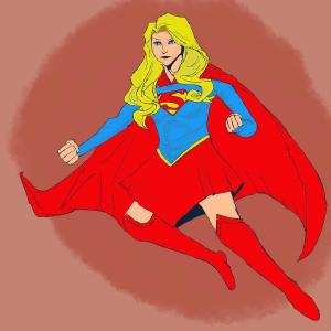 Supergirl #sketchdaily Not too happy with this one but I ran out of time