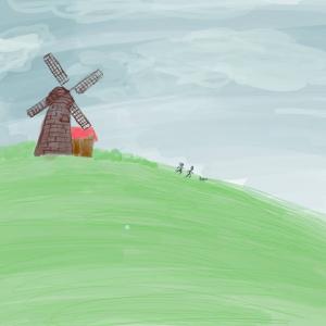 Windmill #sketchdaily