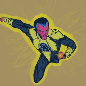 Thaal Sinestro, Yellow Lantern #sketchdaily #dccomics