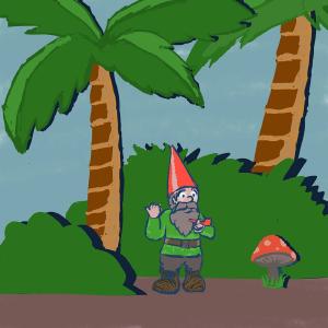 Lost garden gnome #sketchdaily
