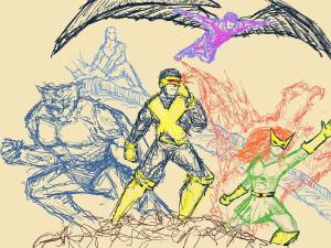 X-Men #sketchdaily