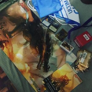 #gpmanila loot. Maybe next time I should stick to side events lol #mtg