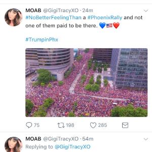 Taking a page from Duterte’s propaganda playbook
Quoted mattmfm's tweet:   Trump supporters desperately spreading fake photos on Twitter “from” Trump’s Phoenix Rally.  