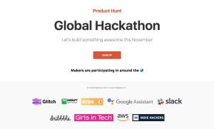 @alvinjtang @MaroonStudiosPH may blockchain na category
Quoted rrhoover's tweet:   ATTN: Makers 🚨
We’re hosting a global, month-long hackathon. $250k+ in prizes, all online.
Join us 👉🏼 http://producthunt.com/hackathon
 