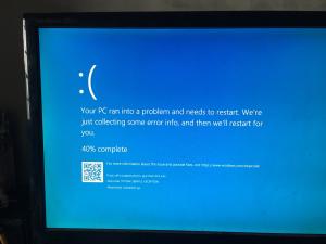 had windows 10 for more than two years, just saw a blue screen for the first time