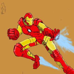 Late night sketch #ironman #marvel #procreate Time lapse here: https://www.youtube.com/watch?v=dU_McBxCiLI&feature=youtu.be I watched the movie while doing this!