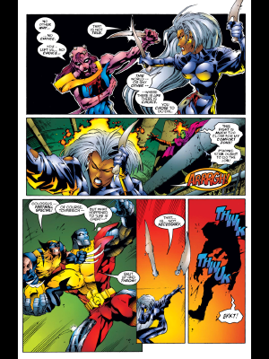 Uncanny X-Men #325 For some reason I always liked the Wolverine and Colossus commentary in this issue