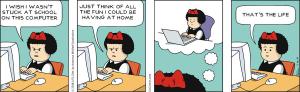 In 2018, Nancy is the best comic strip to be reading