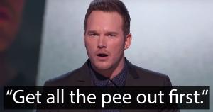 Chris Pratt’s 9-point speech at the MTV Awards is totally bonkers https://trib.al/OfxiDSA