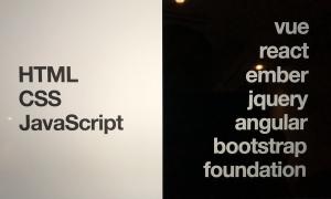 Left: Long term investment.
Right: Don’t get too attached.
 @adactio #aeabos  