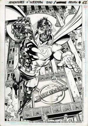 travisellisor:
page 62 from Adventures of Superman #500 by Dan Jurgens, Brett Breeding, Glenn Whitmore and John Costanza
