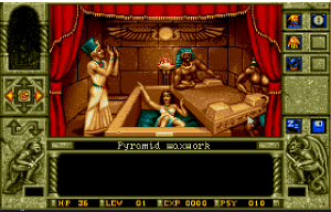 Waxworks: The pyramid level was the one we were most familiar with, since it was the first one available.