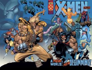 X-Men Alpha, cover by Joe Madureira and Tim Townsend