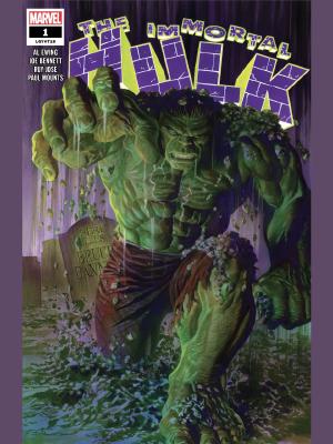 Immortal Hulk #1 cover by Alex Ross
