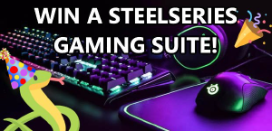 For my birthday, @Steelseries and I are partnering up to give away a complete gaming suite to one lucky winner! 🥳
It includes some of my fav products: Arctis 5, Rival 310, Apex M750 and QCK Prism Cloth.
Good luck friends!
To learn more and enter https://gleam.io/MQBZm/win-a-steelseries-gaming-suite #ad
