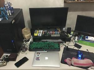 Survey: what does your work-from-home desk/workspace/battle station look like?
