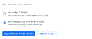 Dear Google, how can unlimited storage be 62% full?