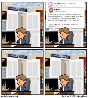 Wow. I havent read Real Life Comics in probably a decade (wasnt even aware it was still running!), but that’s some powerful stuff
Quoted reallifecomics's tweet:   Epiphany - a 15-part series.
1/4
 