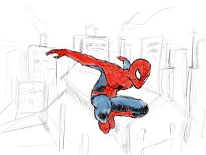 Tryna get back into it #sketchdaily #SpiderMan