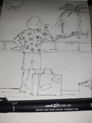 Vacation? #sketchdaily 26/365