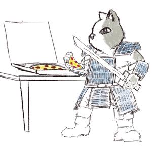 Samurai pizza cat #sketchdaily 73/365
