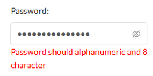 Jeez, sorry for trying to use a more secure password