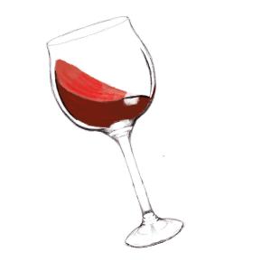 Wine glass #sketchdaily 173/365